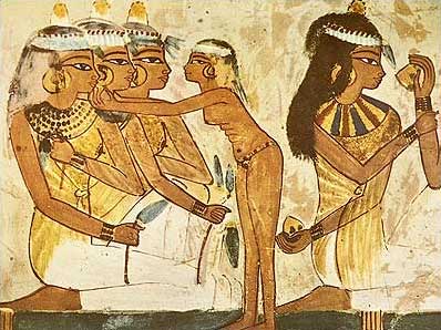 Los cosméticos en el antiguo Egipto