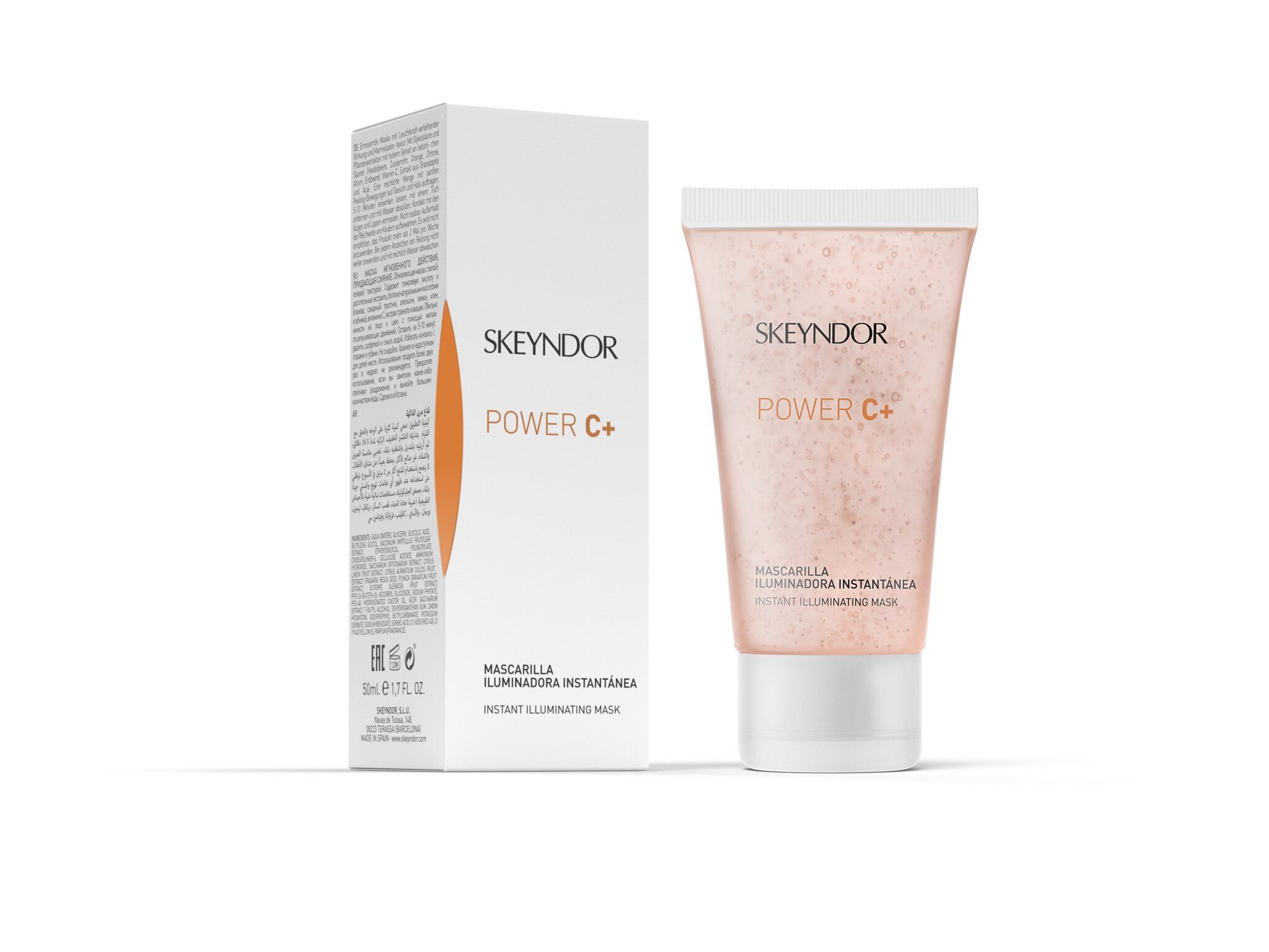 Mascarilla iluminadora instantánea Power C+ 50 ml