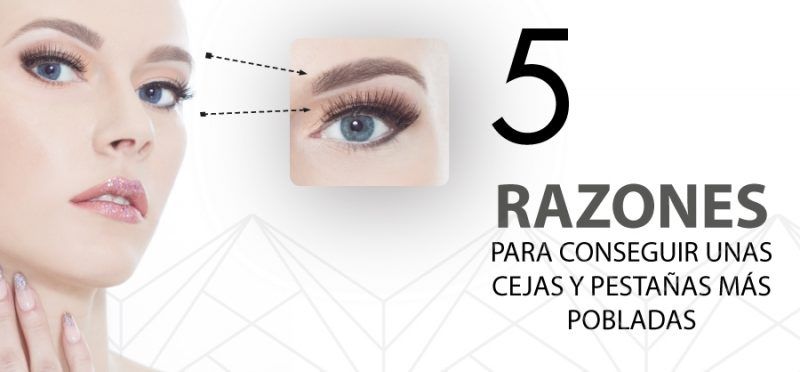 Cejas y pestañas más pobladas para estas navidades