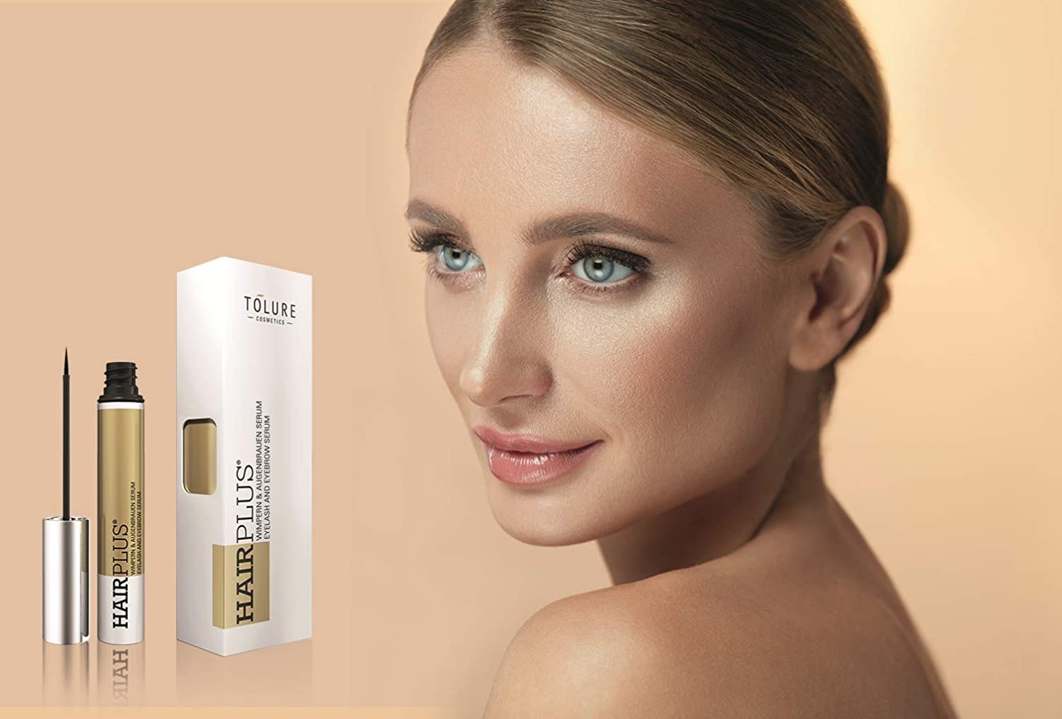 HairPlus ( Fluido potenciador de Pestañas y Cejas). Cosmética Roger