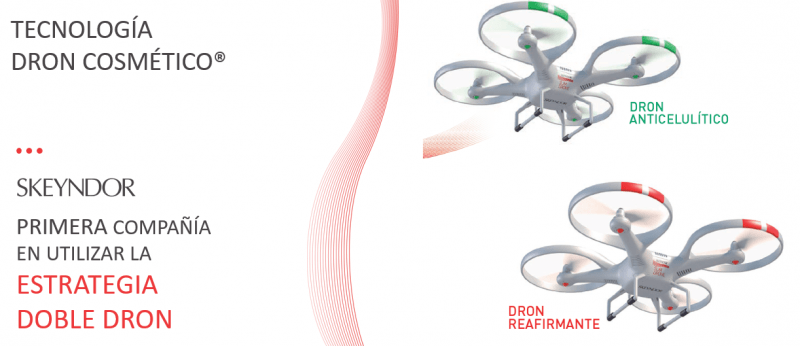 La tecnología dron cosmético es el sistema de liberación de ingredientes activos mas avanzado en la actualidad