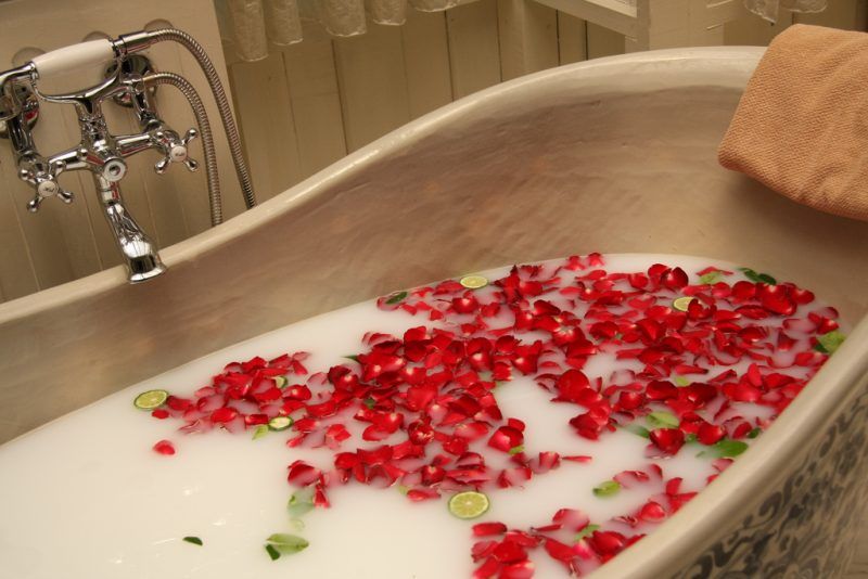 Baño relajante