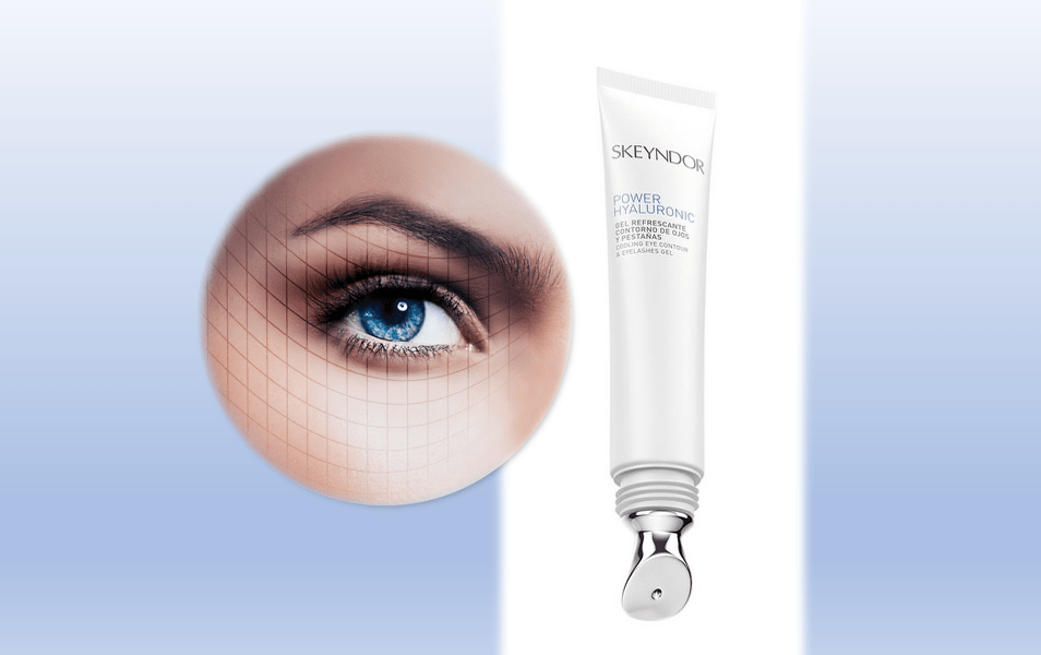 El cuidado del contorno de los ojos. Cosmética Roger