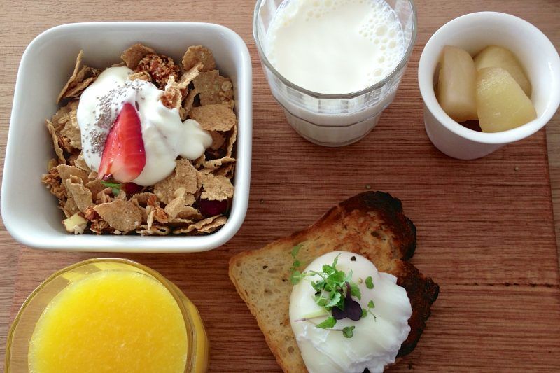 Prepárate un desayuno saludable