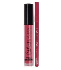 Lápiz de labios + lipstick Velvet fijo