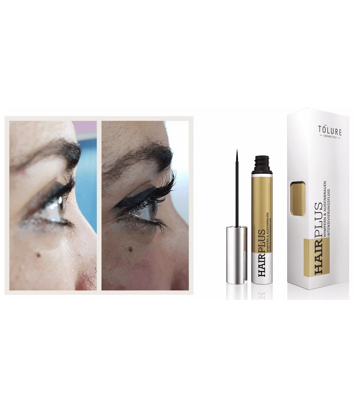 HairPlus ( Fluido potenciador de Pestañas y Cejas). Cosmética Roger