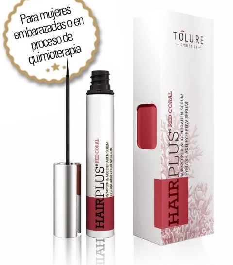 Hair plus Coral sérum crece pestañas y cejas 3 ml