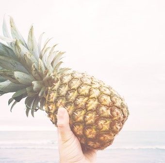 piña para cuidar la piel en varano